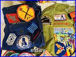 1,219PC Vintage-Now BSA Boy Scouts LOT Patches Pins Jamboree Council 30s-00s