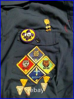 1 (3) Pre-owned Near-mint Vintage 3 Piece Boy Scouts / Cub Scouts Vintage