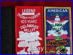 11 Patch Lot OA Legend sash strip Boy Scouts America Order Arrow 2015 NOAC