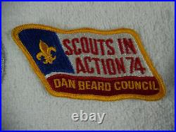 12 Lot Boy Scouts of America Patches 160-40N