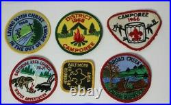 12 Vintage Boy Scouts of America BSA Patches Baltimore Maryland Lot