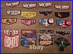 125 PCs Hawkeye Area Council Cho-Gun-Mun-A-Nock OA Lodge 467 Starter Set Scout