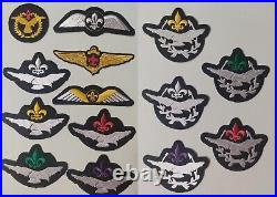 14 Air Scout Nigeria wing patch lot & beret badges