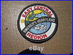 (14) Boy Scout National Jamboree & East Central Region ASSORTED PATCHES. MINT