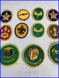 14 Different Vintage Mid to Late 1970's Boy Scout BSA Rank Patches