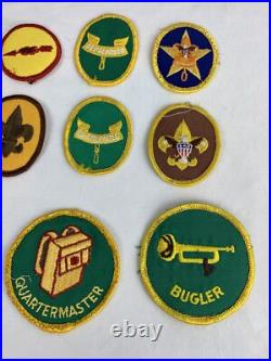 14 Different Vintage Mid to Late 1970's Boy Scout BSA Rank Patches