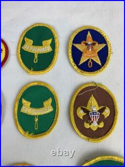 14 Different Vintage Mid to Late 1970's Boy Scout BSA Rank Patches