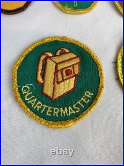 14 Different Vintage Mid to Late 1970's Boy Scout BSA Rank Patches