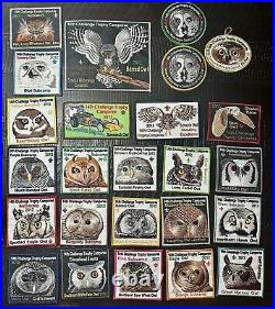 14th Challenge Trophy Camporee Patches! Owls 2012 Authentic! CTC