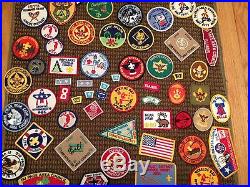 150 Vintage Bsa Boy Scout Patches Awards Lot Of