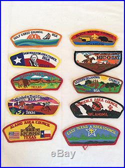 170 VINTAGE Boy Scout Council patches BSA PATCH