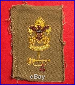 1920's First Class and Bugler combination rank and position patch