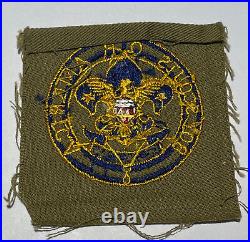1920s Boy Scout Position Patch Layman on Square CF2