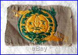 1929 Boy Scout Official World Jamboree Badge/patch Very Rare