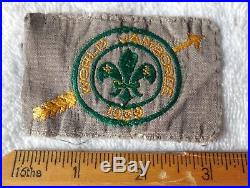 1929 Boy Scout Official World Jamboree Badge/patch Very Rare