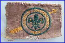 1929 Boy Scout World Jamboree Badge Patch Baden Powell Attended