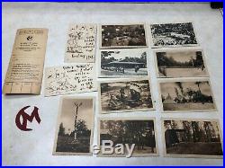 1930's Camp Miakonda Postcards & Swim Patch Lot