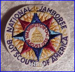 1935 National Jamboree Patch Mint In Package + Railroad Certificate Provenance