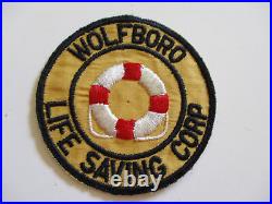 1937 1941 BSA California Camp Wolfboro Service Patrol Felt Patch Sash Patches