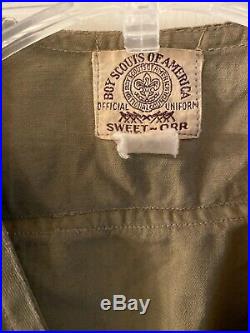 1937 Boy Scout National Jamboree Patch on Uniform Shirt With Other Patches
