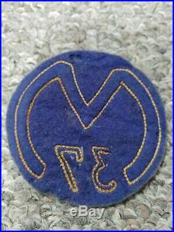 1937 Camp Manhattan Ten Mile River TMR Camp Patch Greater New York Boy Scouts