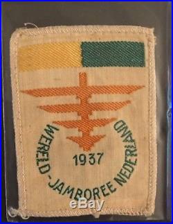 1937 World Scout Jamboree Genuine Participants Badge / Patch