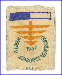 1937 World Scout Jamboree OFFICIAL PARTICIPANTS SUBCAMP VII Patch