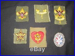 1940-50s Tenderfoot to Eagle Rank Patch Set c20