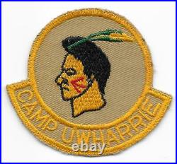 1940s Camp Patch Uwharrie Council Right Twill Variation Boy Scouts of America