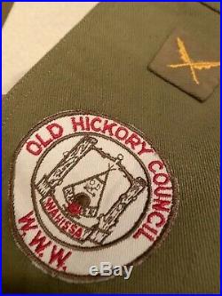 1940s Winston-Salem Boy Scout Eagle Scout Uniform With OA Sash & Patches