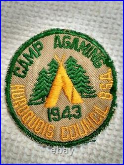 1943 Camp Agaming Huroquois Council BSA Boy Scout Camp Patch