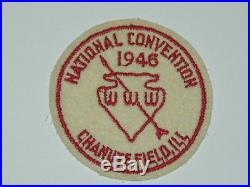 1946 OA national conference felt patch unused