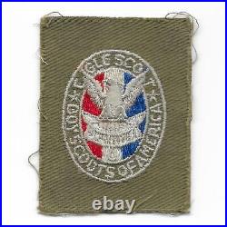 1947-1955 Type 3 3-GRN3 (Grove) Eagle Scout Rank Patch Boy Scouts BSA