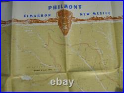 1948 Boy Scout Philmont Ranch Maps Guide Book Geology Manuscript Patch Lot named