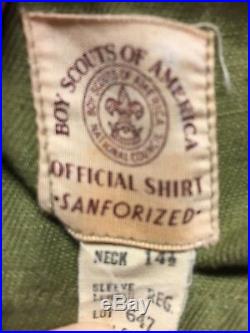 1950's Boy Scout uniform New Orleans, great patches on it! See description