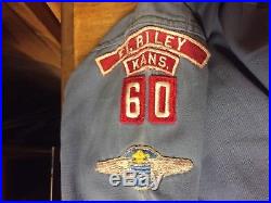 1950s Boy Scouts Shirt Sanforized BSA EAGLE SCOUT AIR EXPLORERS PATCHES MORE VTG