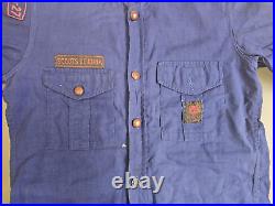 1950s VINTAGE HABANA BOY SCOUT PATCH PATCHES T-SHIRT CUBA MOVEMENT RAREST PIECE