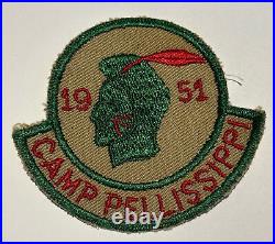 1951 Camp Pellissippi Great Smokey Mountains Boy Scout Patch MC3