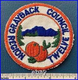 1953 GRAYBACK COUNCIL Region 12 Twelve Boy Scout PATCH National Jamboree JSP