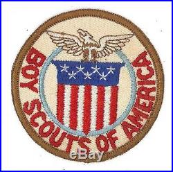 1955 World Scout Jamboree USA BOY SCOUTS OF AMERICA BSA Contingent Pocket Patch