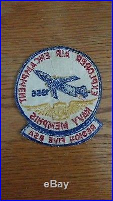 1956 Explorer Air Encampment Region 5 BSA Patch Boy Scout Navy Memphis ELVIS