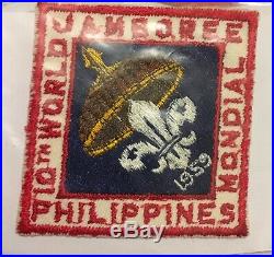 1959 World Jamboree Official Participant Patch (mint)