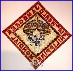 1959 World Scout Jamboree Philippines Official Participant Pocket Badge Patch