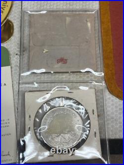 1960 BSA 50th Anniversary Boy Scout Lot Silver Coin, Patches Felt 1937 Book Rare 1960 BSA 50th Anniversary Boy Scout Lot Silver Coin, Patches Felt 1937 Book Rare