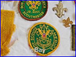 1960's Early 1970's BOY SCOUT MEMORABILIA with PATCHES, BADGES, MEDALS, PINS, etc