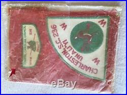 1960s Order of the Arrow UNALI'YI Lodge 236 NECKERCHIEF PIE & Flap PATCH OA P1