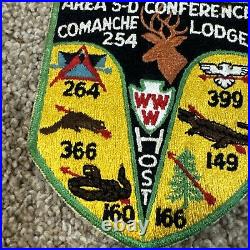 1961 OA Conclave Patch Region 5 D Arkansas Louisiana Boy Scout XJ4