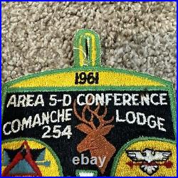 1961 OA Conclave Patch Region 5 D Arkansas Louisiana Boy Scout XJ4