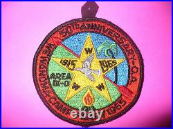 1965 Area 9d, IXD, Conference Patch, pp, 50th OA, 272 HOST, 60,99,199,295,307,330, TX