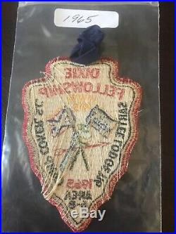 1965 Dixie Fellowship Santee Lodge 116 Camp Coker Boy Scout Patch